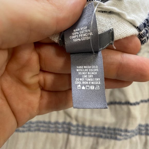 Aerie Ombre Striped Poncho / Swim-Suit Cover Up NWT - Picture 7 of 7